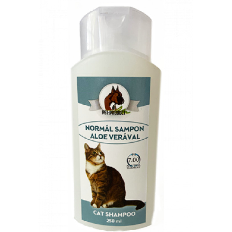 Pet-P. sampon 250 ml macska normál aloe verával