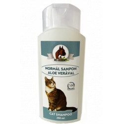 Pet-P. sampon 250 ml macska normál aloe verával Sampon, balzsam kutya-macska PetProduct