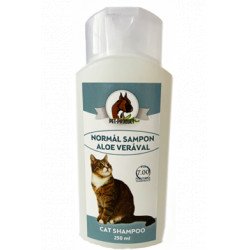 Pet-P. sampon 250 ml macska normál aloe verával Sampon, balzsam kutya-macska PetProduct