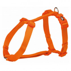 TRIXIE 204918 textil H-hám Premium L 60-87/2,5 cm papaya Kutya kutya-macska TRIXIE