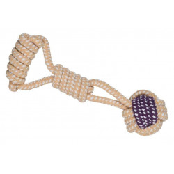 TRIXIE 32813 kutyajáték kötél/fogselyem JUNIOR  kötéljáték 6/23 cm Kutya kutya-macska TRIXIE