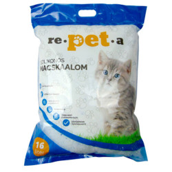 Repeta macskaalom szilikonos 16 l/ 6,5 kg natúr Macskaalom kutya-macska Repeta