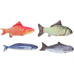 Macskajáték halak 19cm 4féle (XEH25216995) Macskajáték kutya-macska