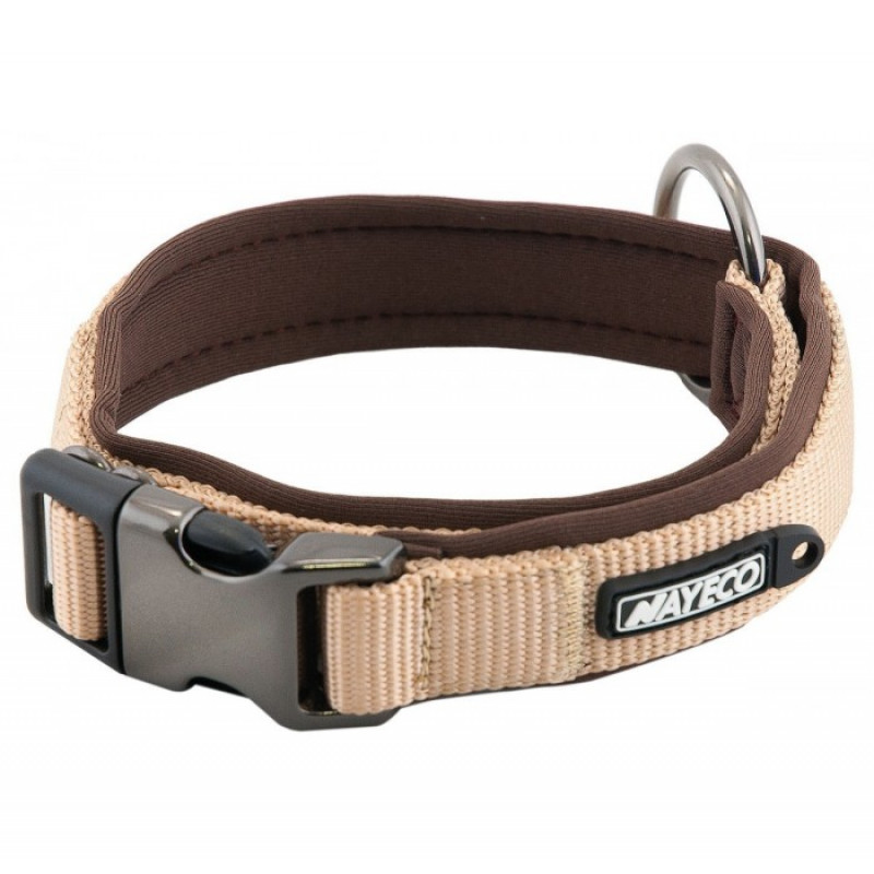 Neoprén béléses nyakörv beige 15mm/28-35 cm (PE69031)
