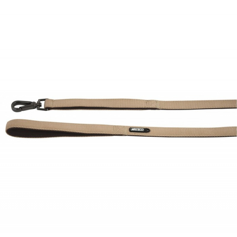 Neoprén béléses póráz beige 25mm/120 cm (PE69087)