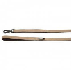 Neoprén béléses póráz beige 25mm/120 cm (PE69087) Kutya kutya-macska