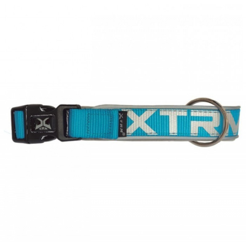 X-TRM Neon nyakörv kék 20mm/35-45 cm (PE69186)