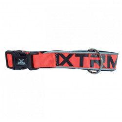 X-TRM Neon nyakörv narancs-fekete 15mm/28-35 cm (PE69182) Kutya kutya-macska X-TRM