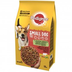 Pedigree 12 kg  Adult Mini / S marha+zöldség kistestű felnőtt kutyáknak 273200 Kutya kutya-macska Pedigree