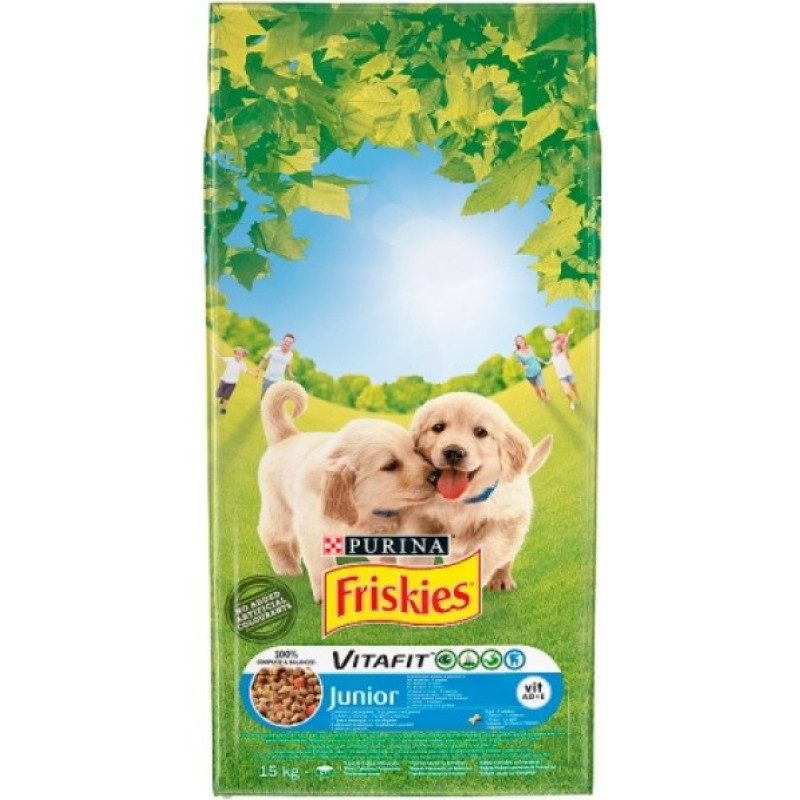 Friskies 15 kg junior kutya