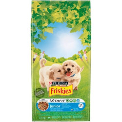 Friskies 15 kg junior kutya Kutya kutya-macska Friskies
