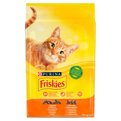 Friskies grand m. 10 kg baromfis Macskatáp, macskaeledel kutya-macska Friskies