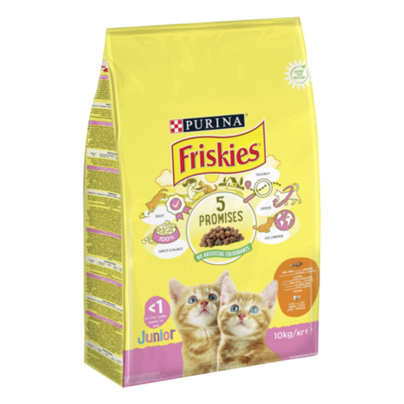 Friskies grand m. 10 kg cicatáp junior