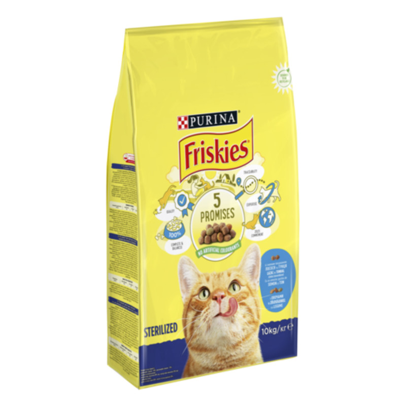 Friskies grand m. 10 kg cicatáp sterile