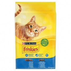 Friskies grand m. 10 kg halas Macskatáp, macskaeledel kutya-macska Friskies