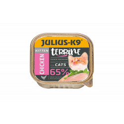 JULIUS K-9 CAT 100g alutálkás kitten csirke 313320 Konzerv, nedves táp kutya-macska JULIUS-K9