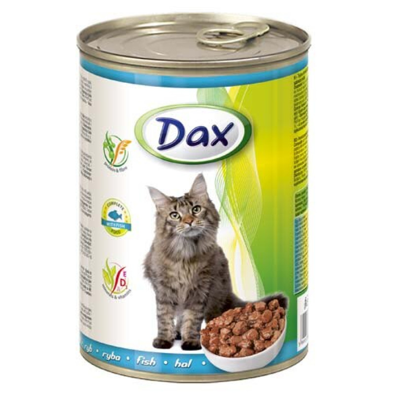 DAX 415 g konzerv cicáknak halas