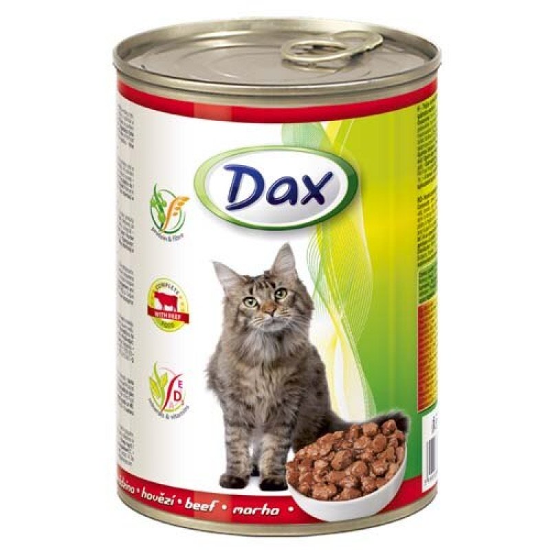 DAX 415 g konzerv cicáknak marhás
