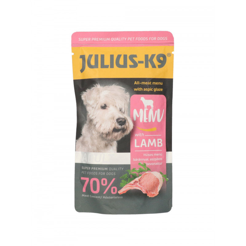 JULIUS K-9 DOG 125g alutasakos bárány 313382