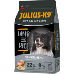 JULIUS K-9 HighPremium 12kg SENIOR/LIGHT Hypoallergenic LAMB&Rice Kutya kutya-macska JULIUS-K9