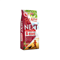 Panzi Fit Active NEXT 15 kg Hypoallergenic Adult FIVE REDS Kutya kutya-macska Panzi