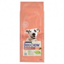 Purina 14 kg Dog Chow Sensitive lazac Kutya kutya-macska Purina