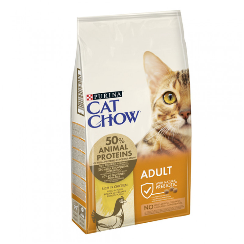 Purina Cat Chow 15 kg adult csirkés