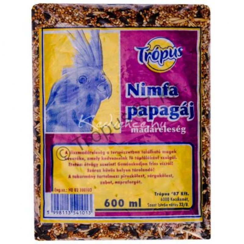 TRÓPUS 10 kg zsákos mag nimfa 661141
