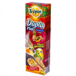 TRÓPUS csem.rúd dob. papagájoknak trópusi.gyümölcs (piros) Madáreledel Madár Trópus