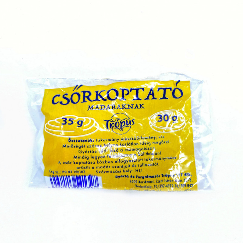 TRÓPUS csőrkoptató (20 db tartalmaz)