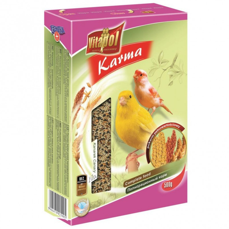 VP. (2500) Komplett kanári eledel 500g doboz