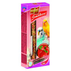 VP. (2110) Smakers rúd papagájnak 2db 90g eper Madáreledel Madár Vitapol