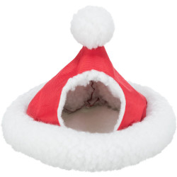 TRIXIE 92635 Xmas mikulás sapka bujó kisállatoknak 17 cm egér/hörcsög Játék Rágcsáló TRIXIE