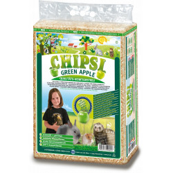 CHIPSI forgács 60 l - almás Alom, aljzat Rágcsáló Chipsi