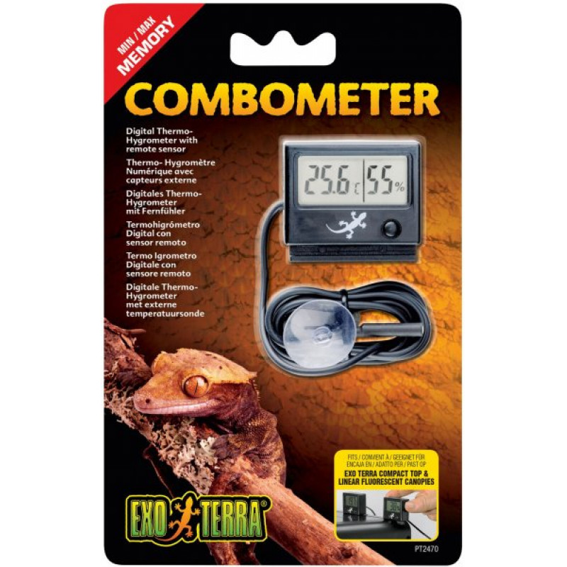 EXO-TERRA 2470 thermo-hygrometer mérő led
