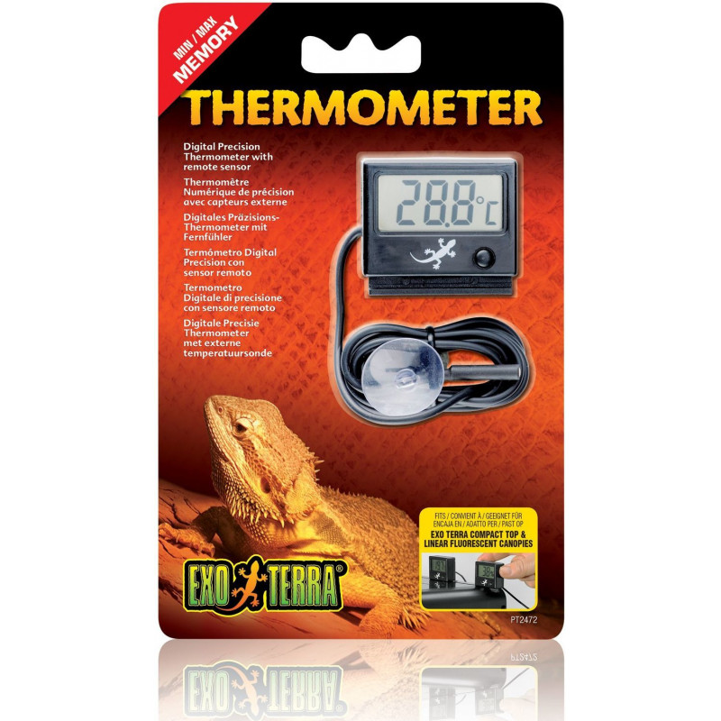 EXO-TERRa 2472 thermometer mérő led