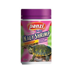 Panzi 135 ml tekitáp-shrimp szárított rák (5-vel rendelhető) 303147 Teknős Akvarisztika Panzi