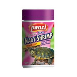 Panzi 135 ml tekitáp-shrimp szárított rák (5-vel rendelhető) 303147 Teknős Akvarisztika Panzi