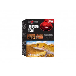 RP. Infrared Heat 41202 izzó 50 w hősugárzó, infravörös fényt ad Világítás Terrarisztika ReptiPlanet