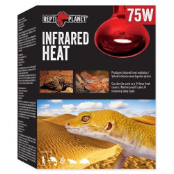 RP. Infrared Heat 41203 izzó 75 w hősugárzó, infravörös fényt ad Világítás Terrarisztika ReptiPlanet