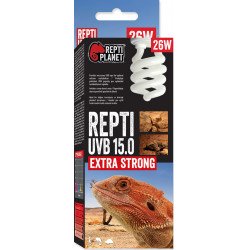 RP. Repti UVB izzó 15.0 26W Extra Strong 41518 Világítás Terrarisztika ReptiPlanet