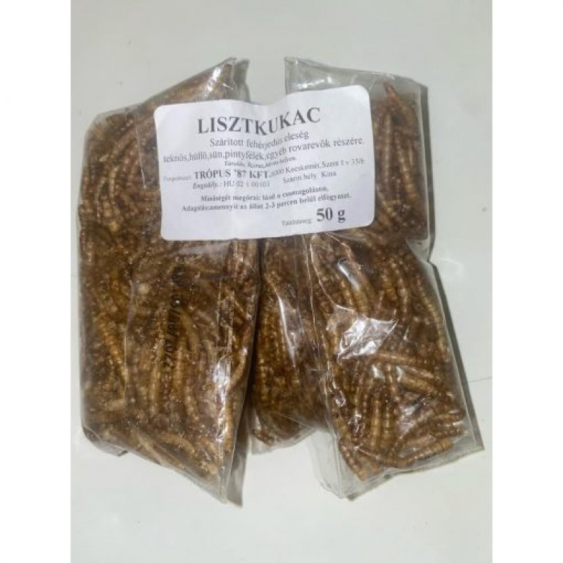 TRÓPUS szárított lisztkukac 50 g