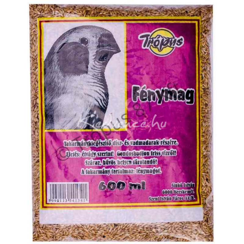 TRÓPUS 600 ml mag csomagolt fénymag (10db) 641029
