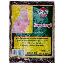 TRÓPUS 600 ml mag csomagolt napraforgó fekete (10 db/#) 641004F Főeleség Madár Trópus
