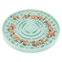 TRIXIE 34958 Junior evés lassító tál - nyalótányér 21 cm menta Kutya kutya-macska TRIXIE