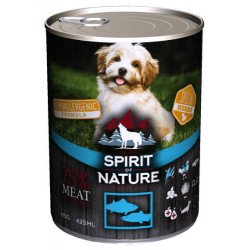 Spirit of Nature Hypoallergenic konzerv DOG 415 g Tuna&Salmon / Tonhallal és Lazaccal Konzerv, nedves táp kutya-macska Spirit of Nature