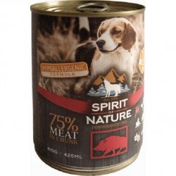 Spirit of Nature Hypoallergenic konzerv DOG 415 g Wild boar / Vaddisznóhússal Konzerv, nedves táp kutya-macska Spirit of Nature