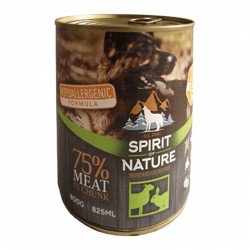 Spirit of Nature Hypoallergenic konzerv DOG 800 g Lamb&Rabbit / Bárány- és Nyúlhússal Konzerv, nedves táp kutya-macska Spirit of Nature