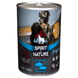 Spirit of Nature Hypoallergenic konzerv DOG 800 g Tuna&Salmon / Tonhallal és Lazaccal Konzerv, nedves táp kutya-macska Spirit of Nature