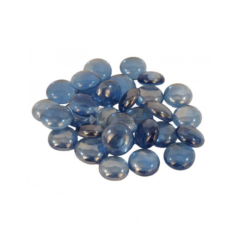 Üvegkavics 25 mm 300 g XF60206 világoskék (ÜKVKÉK)